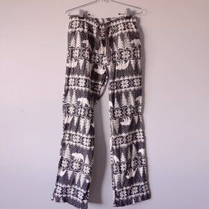 NWOT Old Navy 100% Cotton Fleece Winter Pajama Pants M